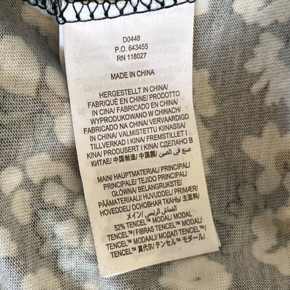 Boden Woman's Easy Yoke Mini Jersey In Heart Bloom Floral Summer Dress Sz 10L - Picture 10 of 13